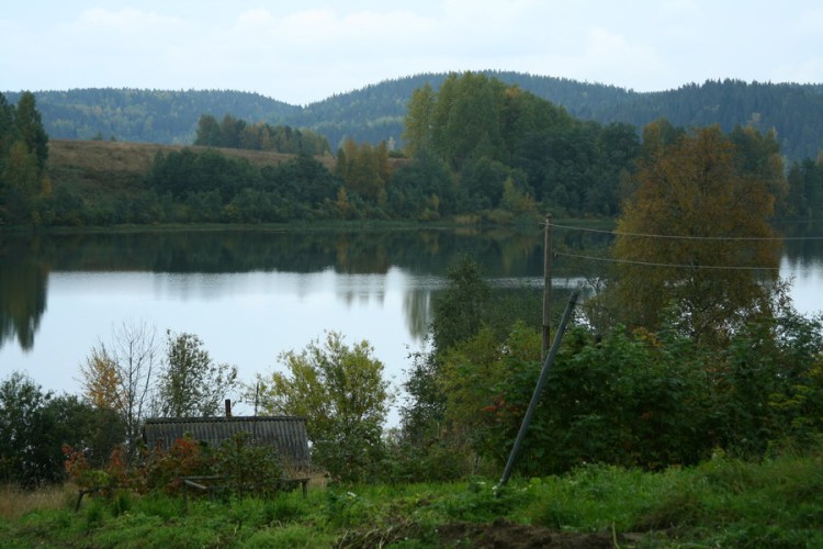 Одна из деревень по пути в Сортавалу