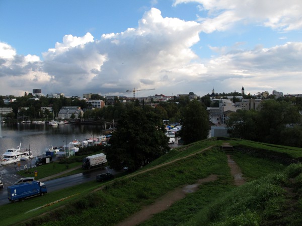 Вид на город