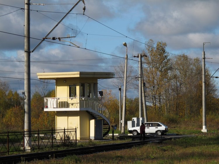 Типова будка железнодорожного смотрителя