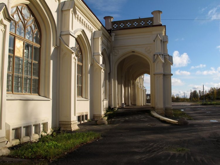 Подъезд к вокзалу