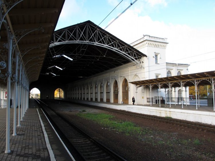 Крытая часть вокзала