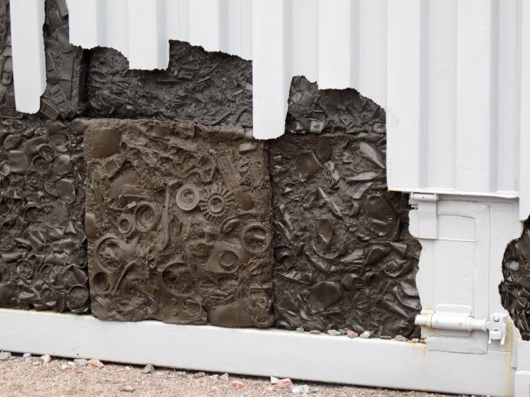 Внутренности контейнера