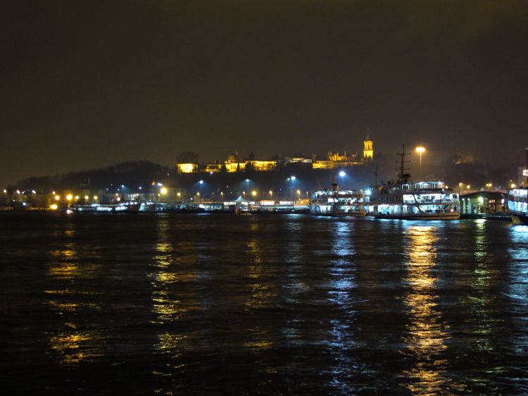 Вид на Топкапы с Босфора