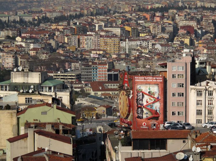 Жилые кварталы Стамбула