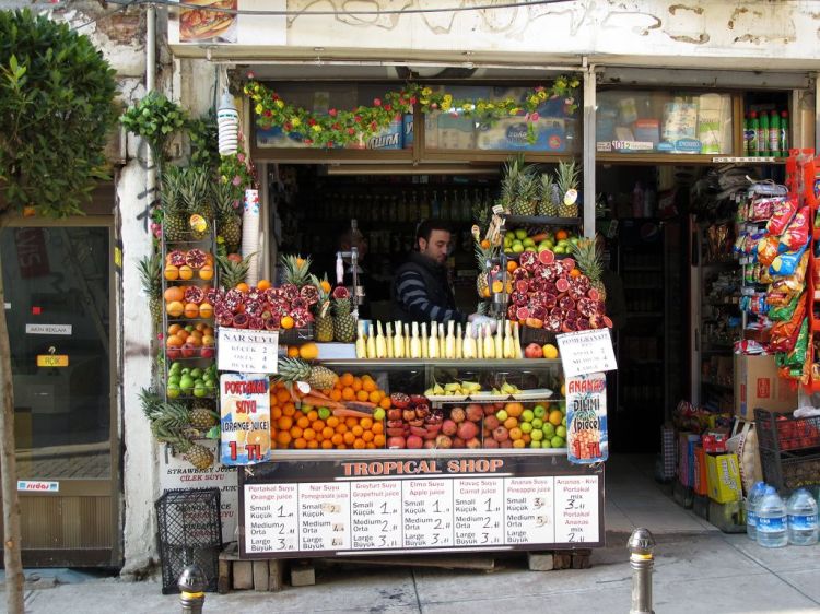 Магазинчик свежевыжатых соков