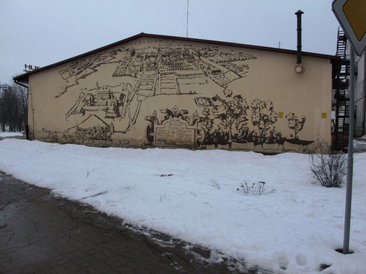 Роспись на стенах Несвижа