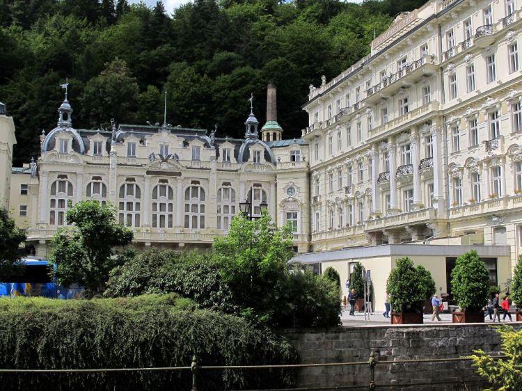 Пафосный отель в Карловых Варах