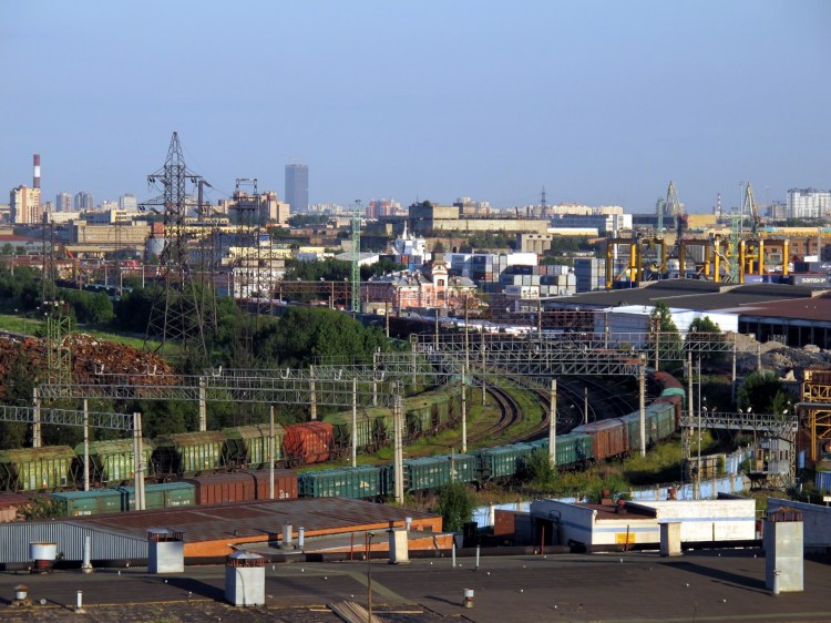 Поезда у гавани