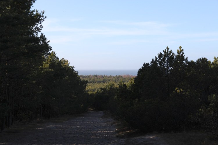 Тропа и море