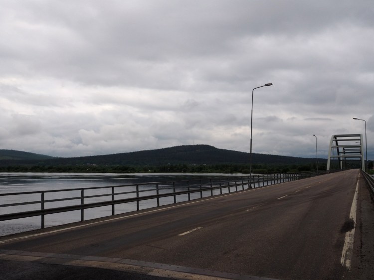 Мост через реку Торнео