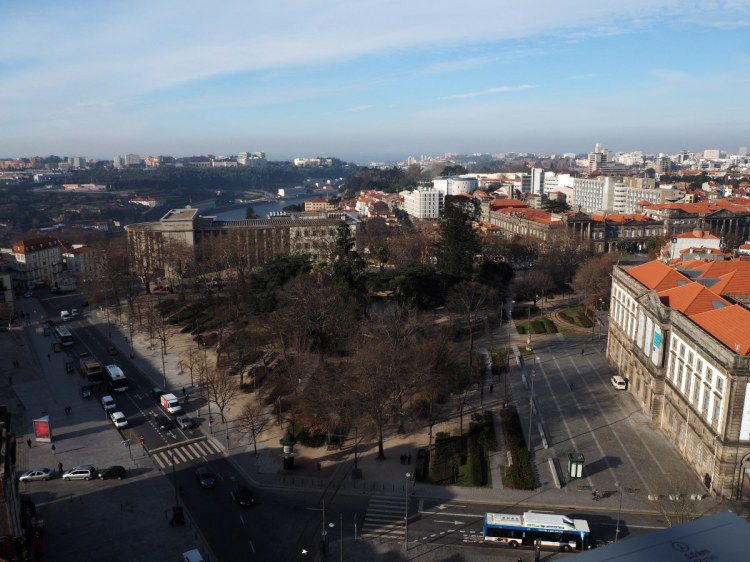 Вид на город с собора