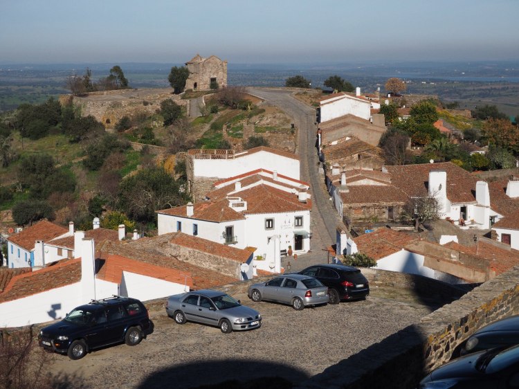 Вид из ворот города