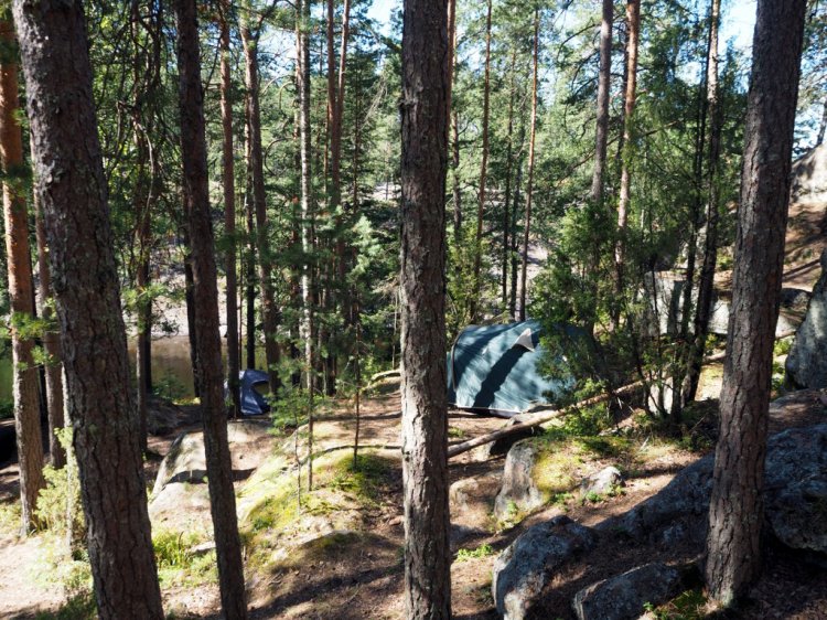 Палаточный лагерь